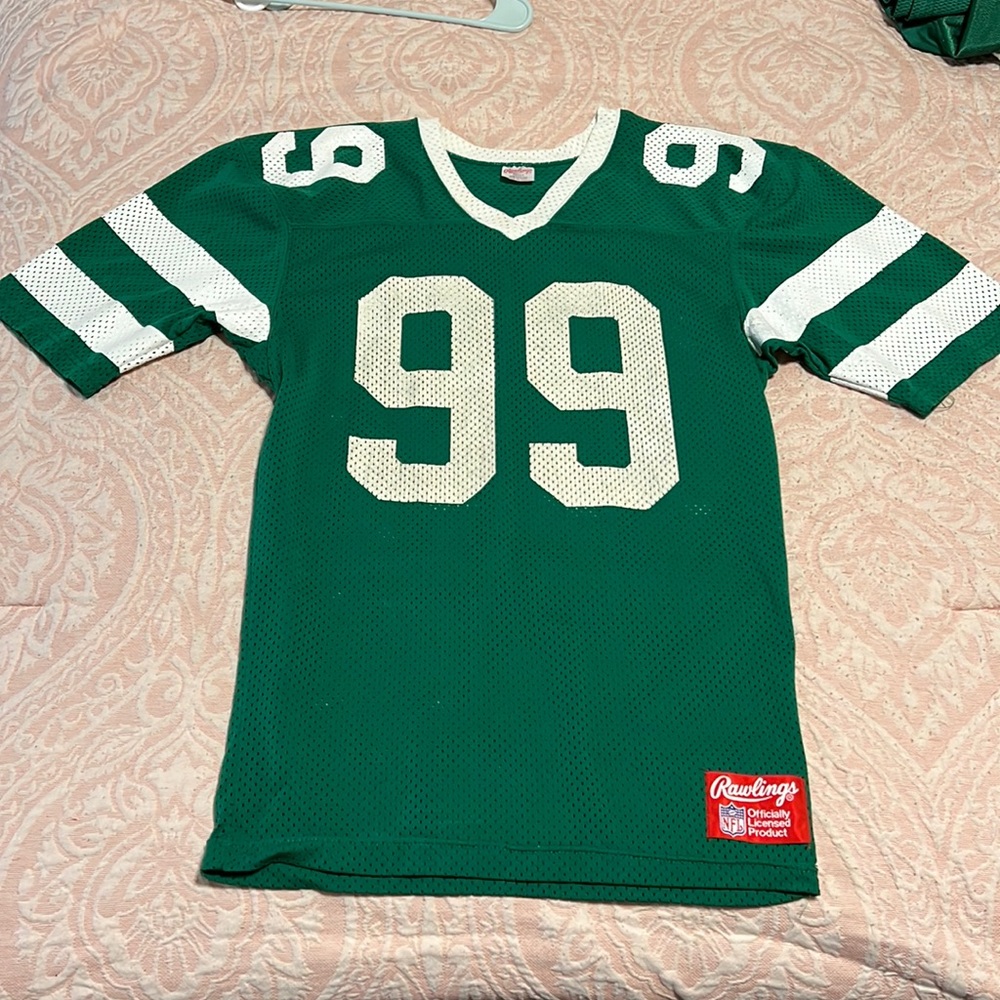 NFL NEW YORK JETS MEDIUM THROWBACK JERSEY